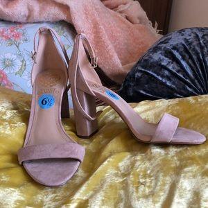 Millennial pink Vince Camuto heels